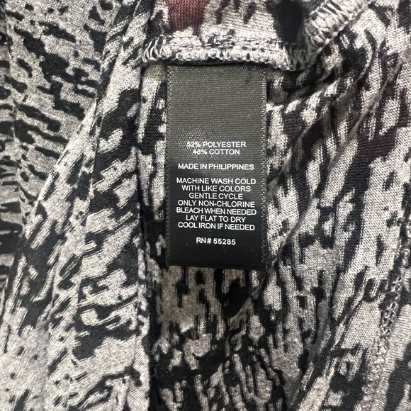 Express Black Grey Top - Picture 3 of 3